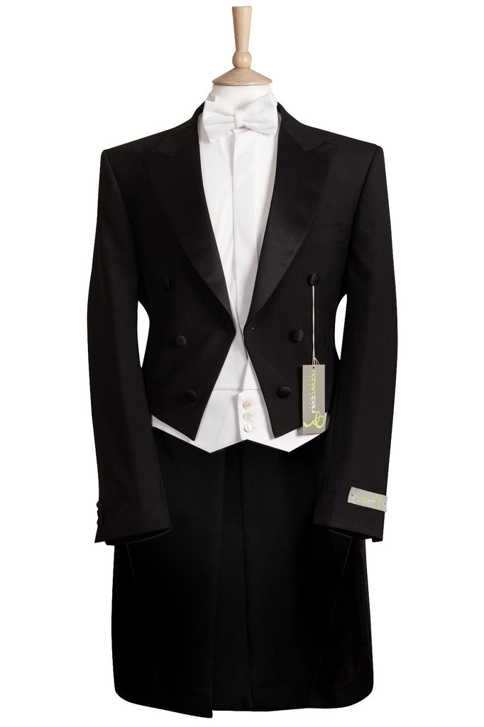 Black Evening Tailcoat Jacket - Brand ...